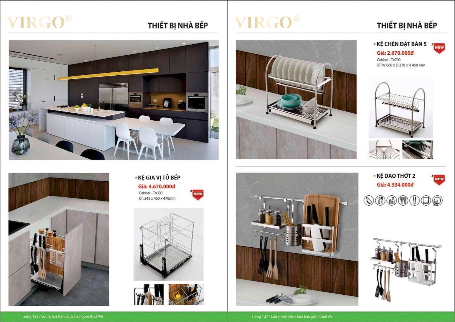 Catalogue và bảng giá Thiết bị vệ sinh VIRGO mới nhất /Page 64